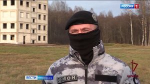 В Смоленской области прошли испытания за знак отличия полицейского спецназа Росгвардии