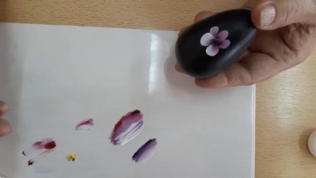 Дополнение к Кемеровской росписи, элементы фиалка и лист смотреть онлайн