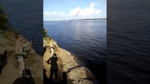 рыбалка на косынку.