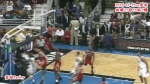 Yao Ming 37pts10rebs2blks vs Magic（01/25/2004）