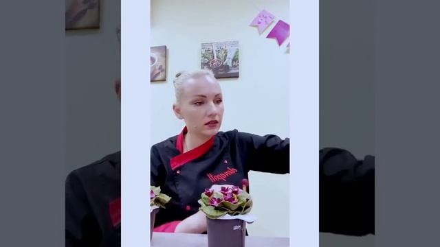?фиалки ?из крема зефира ❇️??от Елены Поповой Elenapo11