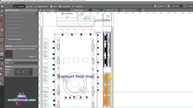 HOW TO MAKE RETAIL SHOP LIGHTING DESIGN STEP BY STEP IN DIALUX EVO смотреть онлайн