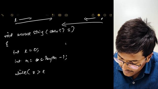 REVERSE STRING in Java | #leetcode 344 problem | @BosscoderAcademy