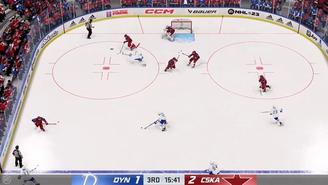 KHL - CSKA Moscow vs Dynamo Moscow - Gagarin Cup - Season 2022/23 - NHL 23 смотреть онлайн