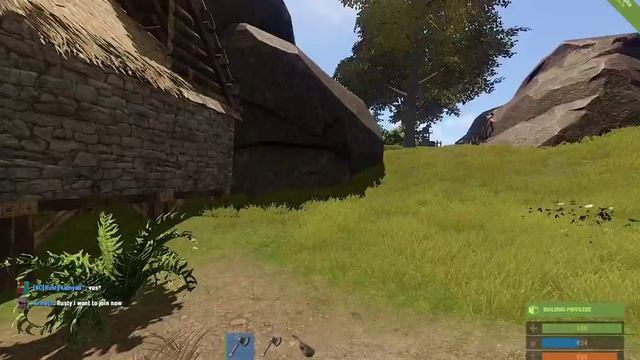 Rust. Рейд без C4 и базуки. Баг с фундаментом! смотреть онлайн