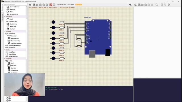 TUTORIAL ARDUINO 2023 SimulIDE PUSH BUTTON смотреть онлайн