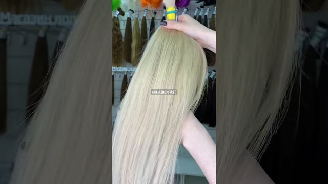 Волосы для наращивания. блонд смотреть онлайн