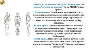 Видеоурок СП Урок 6 Строевые приемы с оружием