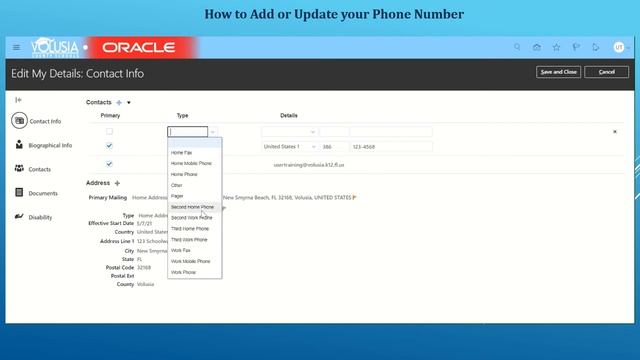 ORACLE HR- How to Add or Update your Phone Number смотреть онлайн