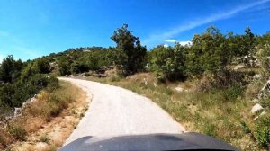 Croatia, Cavtat, mountan near city. Хорватия, Цавтат, гора около города.