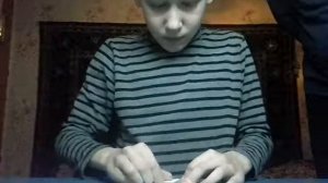 DIY как сделать надувной кубик из бумаги