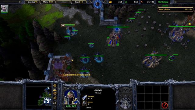 Warcraft 3 Alternate Overgrowth in Lordaeron Reforged Part 5 смотреть онлайн