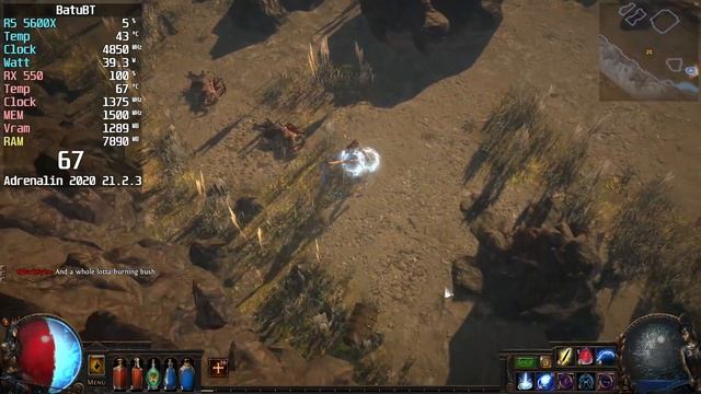 Path of Exile | RX 550