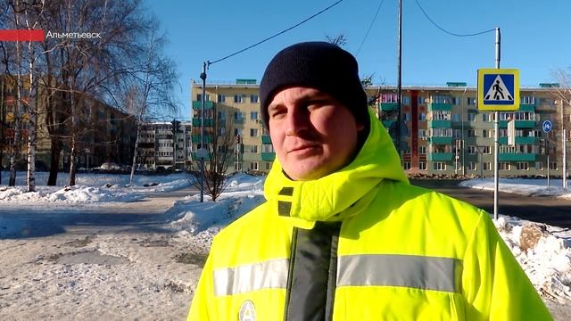 В Альметьевске появились новые светофоры смотреть онлайн