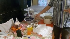 Подготовка к Пасхе в Лесном Матюнино