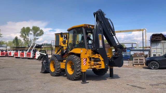 Экскаватор-погрузчик SHANMON 388H