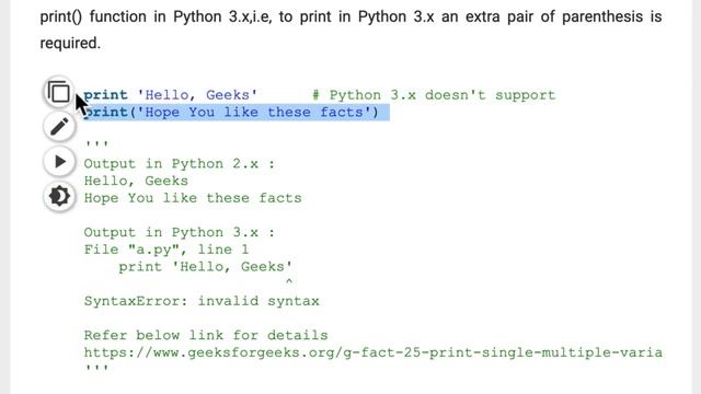 [Language skills Python] Python 2 vs Python 3 [Tutorial]
