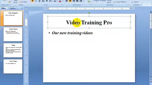 PowerPoint 2007: Import Word Into PowerPoint смотреть онлайн