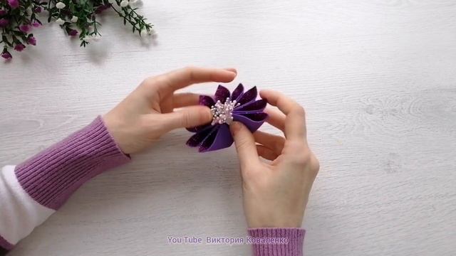 DIY Foam Flowers / Цветы из глиттерного фоамирана