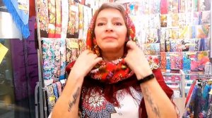 Лето красное. Павловопосадские платки в Минске. Светлана