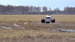 По бездорожью со скоростью спорткара | Аэроболотоход