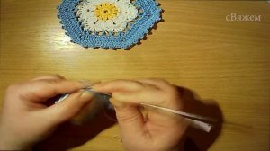 Как СВЯЗАТЬ Цветочный Мотив Крючком