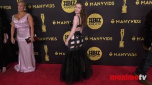 Emily Bloom 2022 XBIZ Awards Red Carpet Fashion Broll
