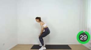 Тренировка на все тело дома + кардио  / Сжечь 500, 600, 700 калорий