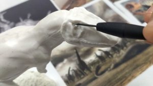 Кархародонтозавр. Carcharodontosaurus Лепим динозавра из полимерной глины