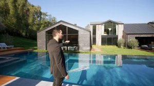 Touring a $20,000,000 Hidden Hills Modern Mega Mansion with an Incredible Guest House!