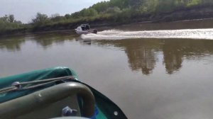 Вельбот 37 полурубка