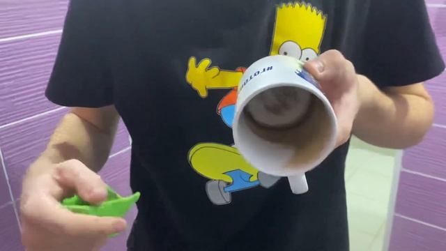 Обзор Салфетки для мытья посуды Greenway. Как она легко отмыла чайный налёт на кружке! смотреть онлайн