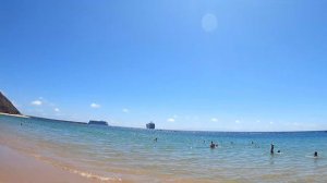 TENERIFE 4K | BEACH WALK - Playa las Teresitas ?️ [Spain - Beautiful Beach] ? Sep 2021 | 27ºC