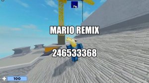 10+ Mario Ids/Codes for the Boombox/Megaphone in ROBLOX Arsenal
