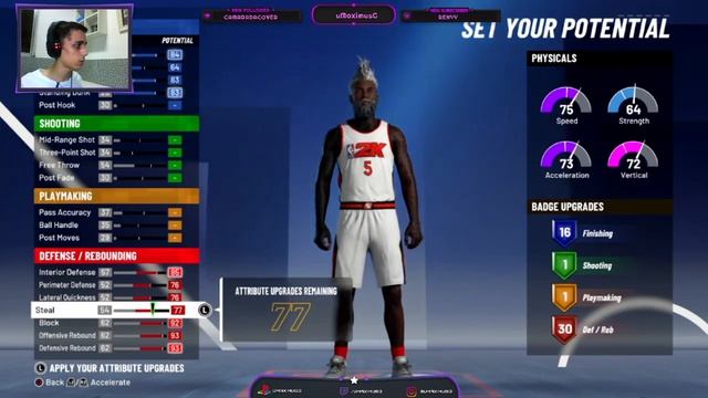 NBA 2K21 BRASIL - A MELHOR BUILD PARA PIVÔ - GLASS CLEANING FINISHER 94 DE SPEED, 30 BADGES DEFESA смотреть онлайн