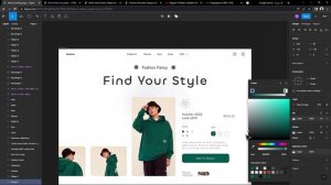 Fashion Shop Design In Figma Step By Step Home Page Complete In 30 Minute | UI/UX | Figma Tutorial