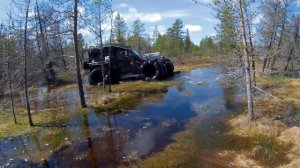 ВЕЗДЕХОД ХИЩНИК на работе