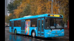 Информатор Московского Автобуса Маршрут №111 Улица Новаторов-Метро Октябрьская