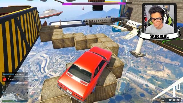 GTA V Online: O DESAFIO nas NAVES ALIENÍGENAS com CHEVETTAO!! смотреть онлайн