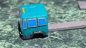 Грузовик КАЗ 608В ММЗ 4502 из пластилина
