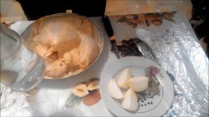 Курица в духовке на банке!