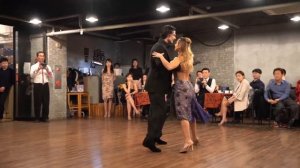 Ivana Fleitas y Mauricio Córdaba - Cinema Paradiso -Noble Milonga- Seoul, Korea 2019