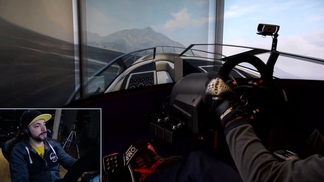 GTA5 на подвижной платформе 4dof смотреть онлайн