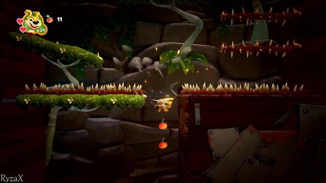 Marsupilami Hoobadventure Nintendo Switch - Walkthrough Part 1 No Commentary Gameplay - World 1 смотреть онлайн