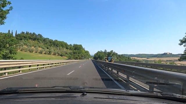 Lavori sul raccordo autostradale Siena-Firenze a Tavarnelle Val di Pesa смотреть онлайн