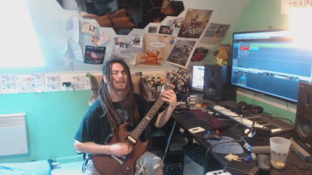 Benighted Fritzl Guitar cover смотреть онлайн