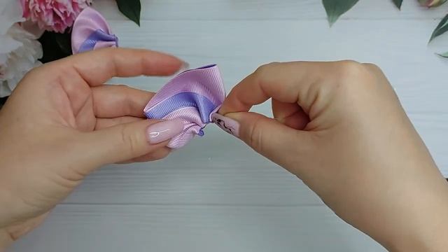 Само очарование?? Заколка бант из репсовой ленты 3,8 см. смотреть онлайн