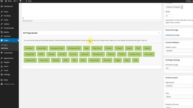 Skew - Creative One Page & Multipage WordPress Theme Installation & Setup смотреть онлайн
