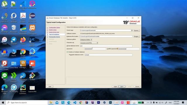 Install Oracle Database 19c