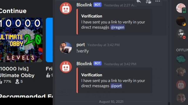 BEWARE OF THIS NEW ROBLOX SCAM! FAKE DISCORD BOTS! смотреть онлайн